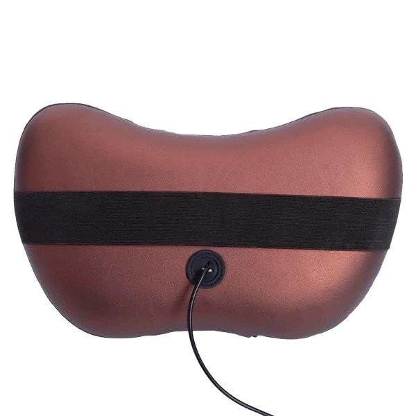 Масажер для шиї та плечей Massage Pillow ART-8028/5290, масажна подушка з роликовим масажем та інфрачервоним прогріванням, живлення від мережі та прикурювача авто, знімання напруги та спазмів, для спини, шиї, плечей - Фото 6 Масажер для шиї та плечей Massage Pillow ART-8028/5290, масажна подушка з роликовим масажем та інфрачервоним прогріванням, живлення від мережі та прикурювача авто, знімання напруги та спазмів, для спини, шиї, плечей - зображення 6