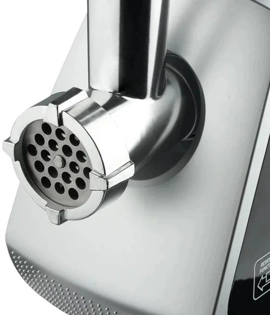 М’ясорубка електрична BITEK BT-3400 3500 Вт з реверсом 3 решітки 3 насадки для ковбас кеббе томатів побутова для дому - изображение 4