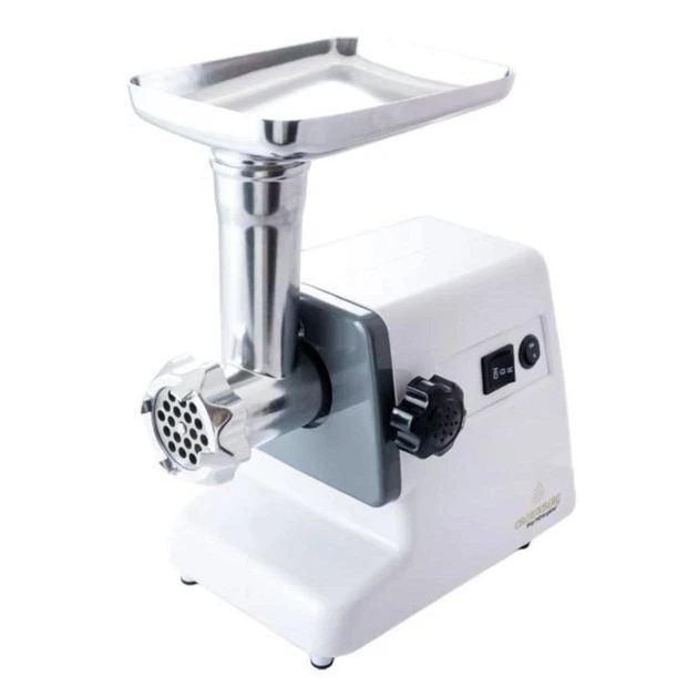 М'ясорубка Crownberg CB-4212 2500W з реверсом, мідний двигун, захист від перегріву, 2 решітки 5 мм і 7 мм, насадка для кеббе, електрична м'ясорубка для дому - изображение 5