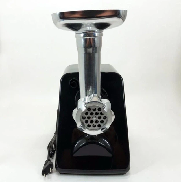 М'ясорубка Rainberg RB-676 3800W з реверсом, продуктивність 2–3 кг/хв, 3 решітки 3 мм 5 мм 7 мм, насадка для соку та кеббе, електрична шнекова м'ясорубка для дому - Фото 3 М'ясорубка Rainberg RB-676 3800W з реверсом, продуктивність 2–3 кг/хв, 3 решітки 3 мм 5 мм 7 мм, насадка для соку та кеббе, електрична шнекова м'ясорубка для дому - изображение 3