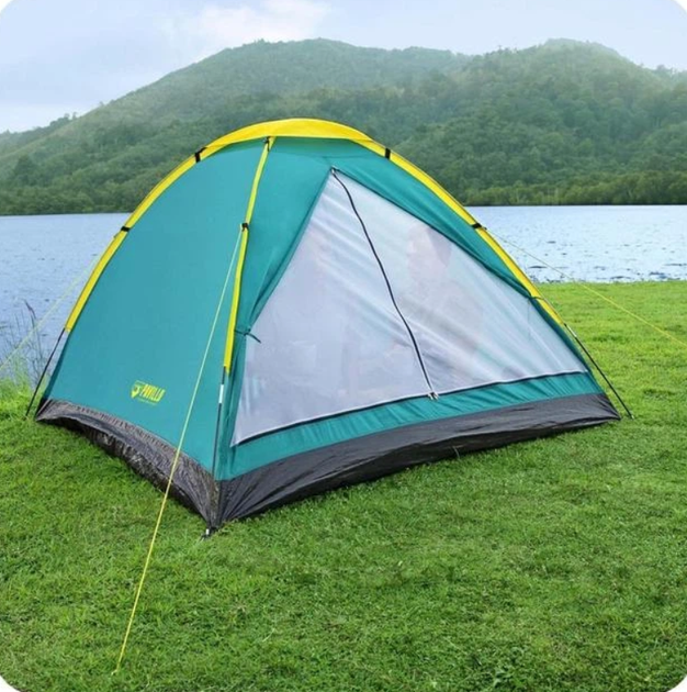 Двухместный кемпинговый шатер Bestway,205×145×100 см синий - изображение 6
