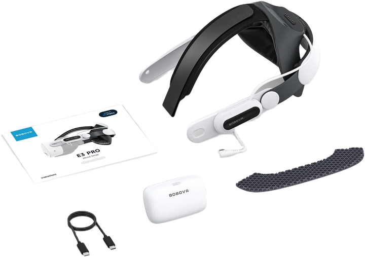 Pasek BoboVR E3 Pro + B100 battery do Meta Quest 3/3S (6937267000471) - obraz 2