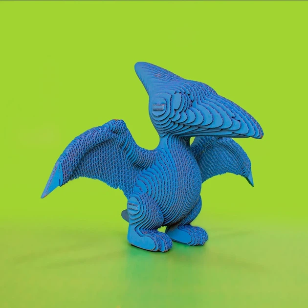3D Пазл Конструктор Картонний Cartonic Птеродактіль Динозавр (Pterodactyl Collectible) 149 деталей - Фото 7 3D Пазл Конструктор Картонний Cartonic Птеродактіль Динозавр (Pterodactyl Collectible) 149 деталей - зображення 7