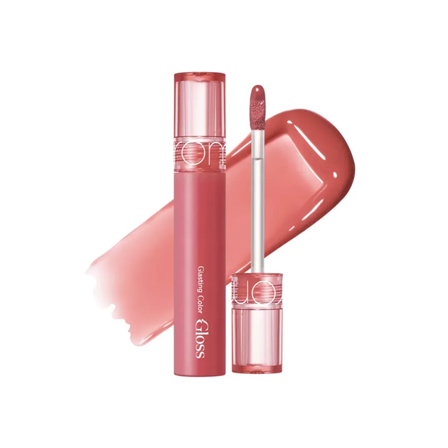 Блиск для губ у відтінку гуави Rom&nd Glasting Color Gloss No.13 Guava Cream, 4 мл - Фото 1 Блиск для губ у відтінку гуави Rom&nd Glasting Color Gloss No.13 Guava Cream, 4 мл - зображення 1