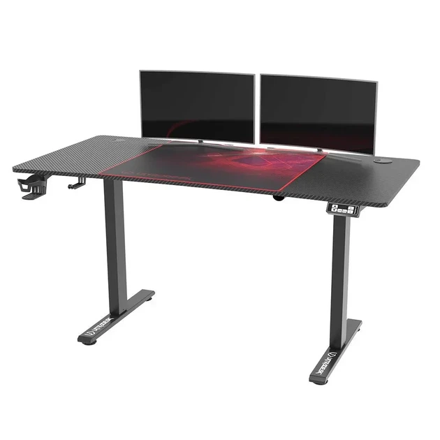 Стіл Ultradesk LEVEL V2 140см Регулювання висоти Чорно-червоний - Фото 4 Стіл Ultradesk LEVEL V2 140см Регулювання висоти Чорно-червоний - изображение 4
