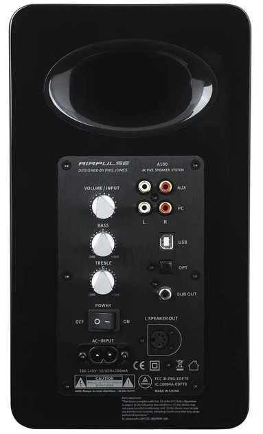 Мультимедійна акустика Edifier AirPulse A100 Black - изображение 3