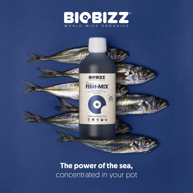 Fish-Mix BIOBIZZ 250ml органічне добриво на період вегетації - Фото 4 Fish-Mix BIOBIZZ 250ml органічне добриво на період вегетації - изображение 4