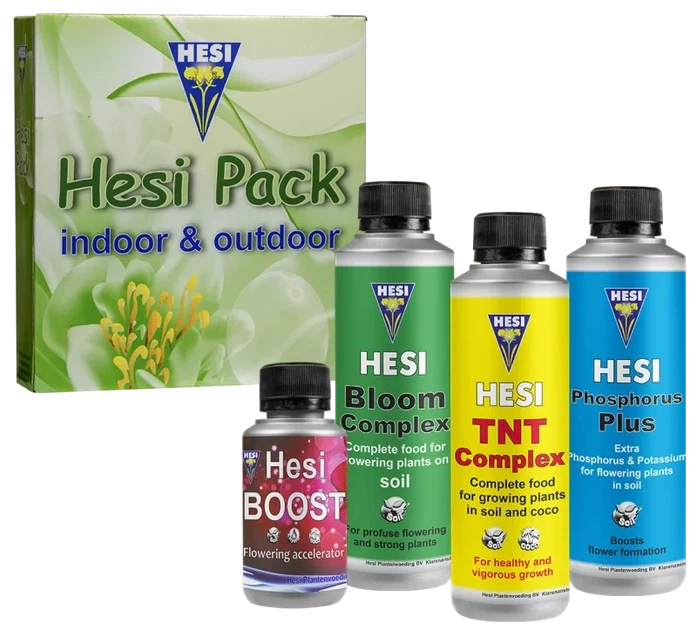Pack Mini HESI базовий набір добрив для повного циклу вирощування - Фото 1 Pack Mini HESI базовий набір добрив для повного циклу вирощування - изображение 1