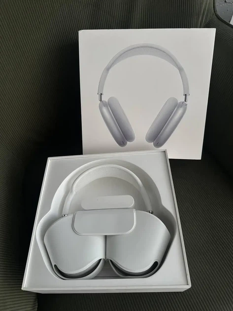 Беспроводные наушники Pods Max White с ANC, накладные, Bluetooth 5.0, шумоподавление, микрофон, белые - изображение 4