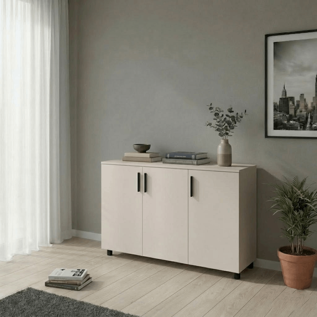 Комод Doros Торн Кашемир 3 ДСП 135х51.6х80 (41510175) - Фото 6 Комод Doros Торн Кашемир 3 ДСП 135х51.6х80 (41510175) - изображение 6