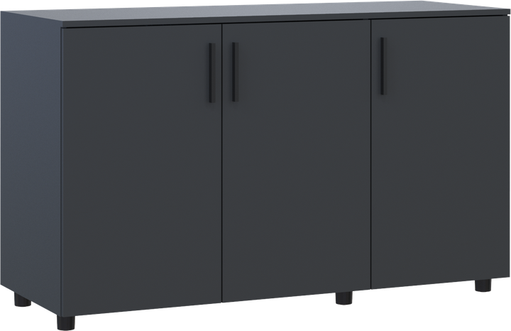 Комод Doros Торн Антрацит 3 ДСП 135х51.6х80 (41510173) - изображение 2
