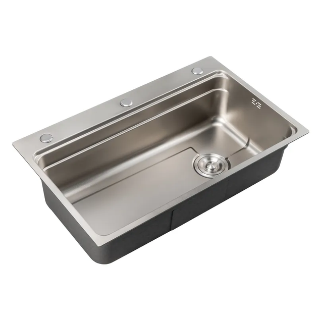 Мойка из нержавеющей стали Mixxus MS6846-Set-01 Micro Decor SS Color (3.0/0.8) комплект (нерж.) (MI8389) - Фото 1 Мойка из нержавеющей стали Mixxus MS6846-Set-01 Micro Decor SS Color (3.0/0.8) комплект (нерж.) (MI8389) - изображение 1