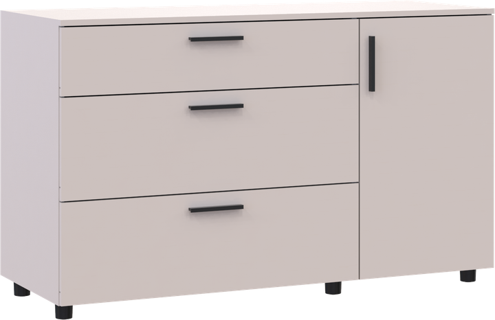 Комод Doros Торн Кашемир 3Ш/1Д 135х51.6х80 (41510187) - изображение 2