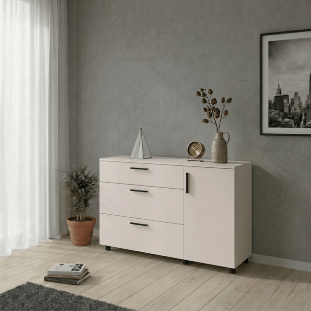 Комод Doros Торн Кашемир 3Ш/1Д 135х51.6х80 (41510187) - изображение 6