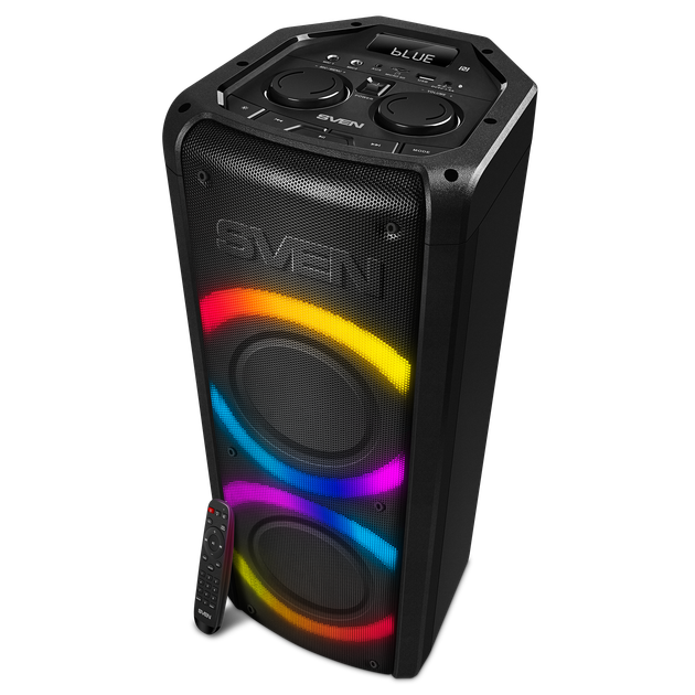 Бездротова портативна Bluetooth-колонка SVEN PS-710, 100 Вт - Фото 3 Бездротова портативна Bluetooth-колонка SVEN PS-710, 100 Вт - зображення 3