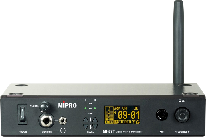 System monitoringu dousznego M‌IPRO MI-58 SET (680652943070) - obraz 2