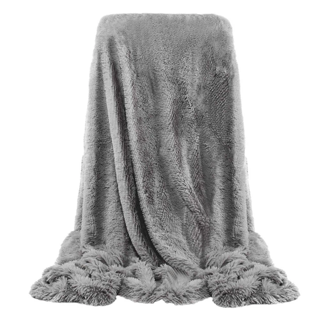 Покривало Springos Двостороннє 200 x 240 см Сіре (5907719410173) - зображення 3