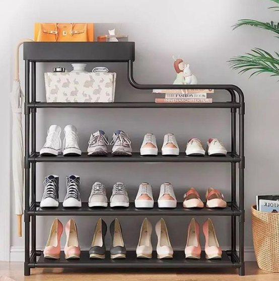 Стелаж підлоговий для взуття CLOTHES RACK ∙ Полиця - органайзер в передпокій для зберігання взуття - изображение 3