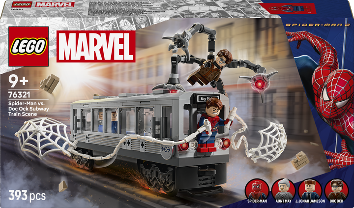 Конструктор LEGO Super Heroes Людина - павук проти Дока Ока - Сцена в метро 393 деталі (76321) - Фото 1 Конструктор LEGO Super Heroes Людина - павук проти Дока Ока - Сцена в метро 393 деталі (76321) - зображення 1