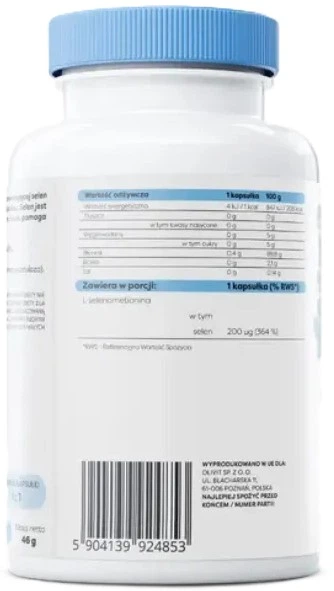 Selen Osavi Selen 200 μg 120 kapsułek (5904139924853) - obraz 3