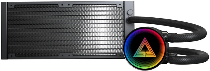 Система рідинного охолодження Montech LightFlow ARGB 240 Black - зображення 4