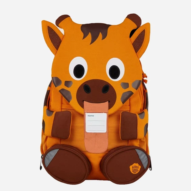 Plecak dziecięcy Affenzahn 01437-60025-10 Pomarańczowy (800070355900) - obraz 4