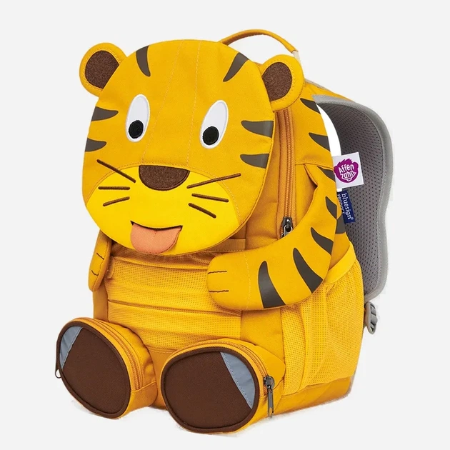 Plecak dziecięcy Affenzahn AFZ-FAL-002-005 Żółty (800070201601) - obraz 4