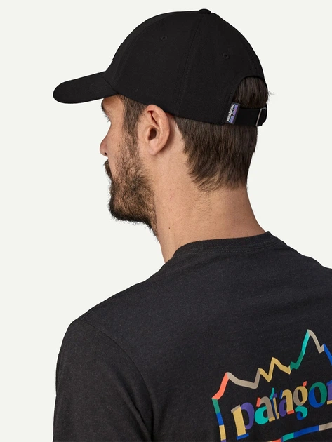 Czapka z daszkiem bejsbolówka Patagonia 38296-BLK One Size Czarna (800070240008) - obraz 3