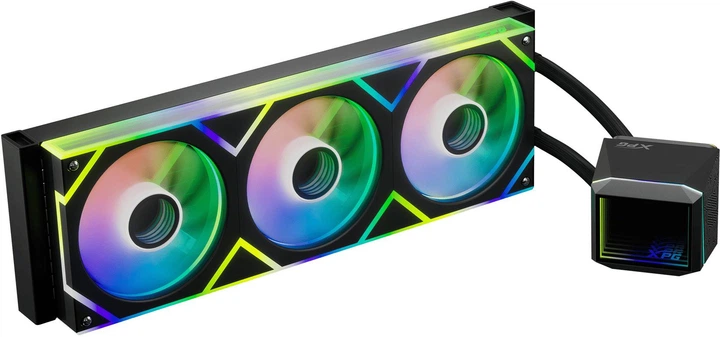 Система водяного охолодження ADATA XPG Levante II 360 Black (LEVANTEII360-BKCWW) - зображення 2