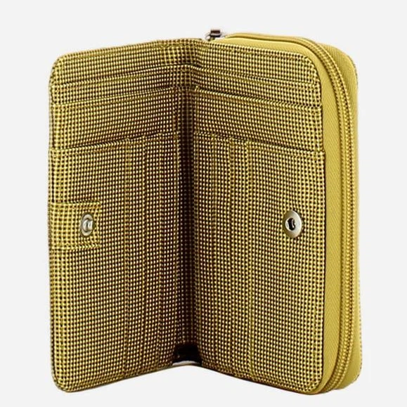 Portfel damski na karty Mandarina Duck P10QMPN8-020 Cytrynowy (800070357821) - obraz 3