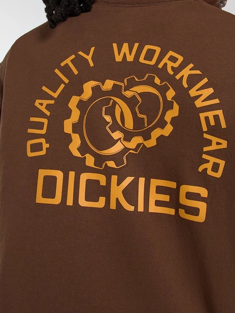 Longsleeve męski Dickies DK0A88JF0TB1 L Brązowy (800070354605) - obraz 5