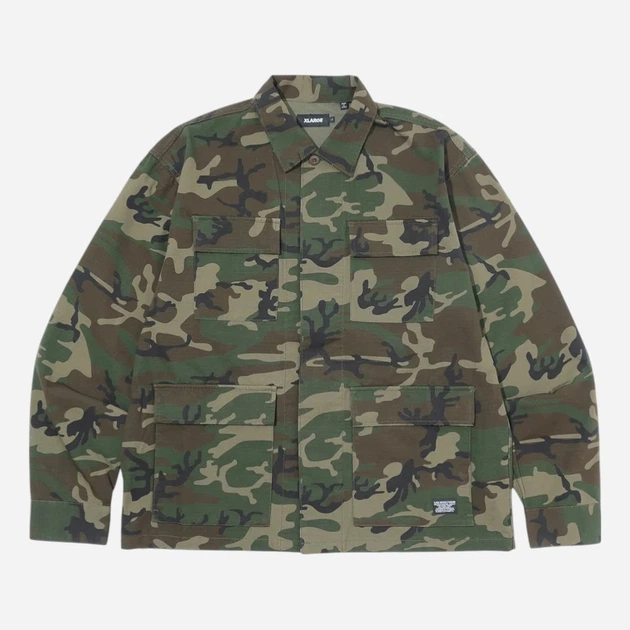 Koszula męska bawełniana XLARGE 201253014005-2 M Zielona (800070350318) - obraz 1