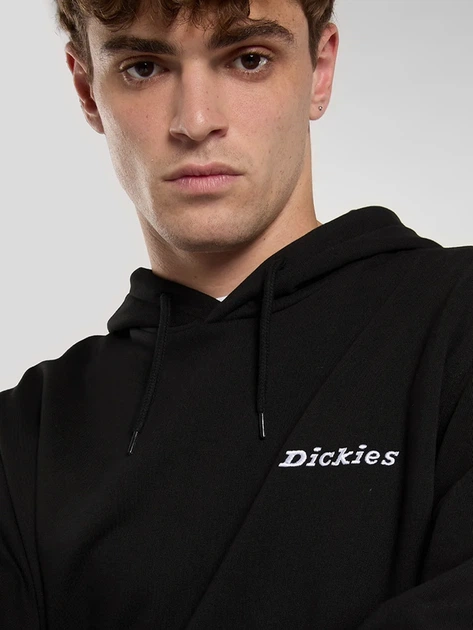 Bluza męska z kapturem kangurka Dickies DK0A889XBLK1 M Czarna (800070354544) - obraz 5