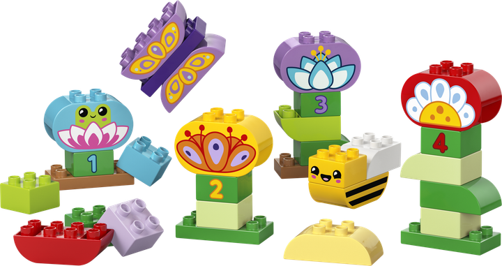Конструктор LEGO DUPLO Творчий сад і квіти 45 елементів (10444) - зображення 2