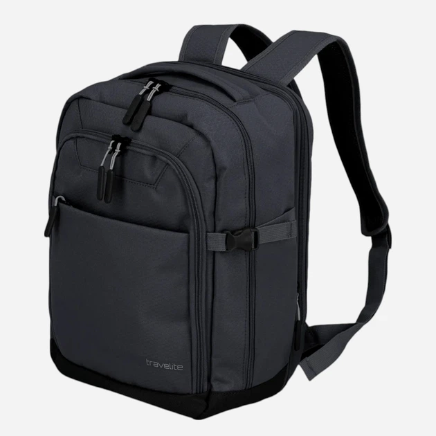 Рюкзак тканинний 20 л вміщує формат А4 Travelite 006921-04 Темно-сірий (800070342908) - зображення 3