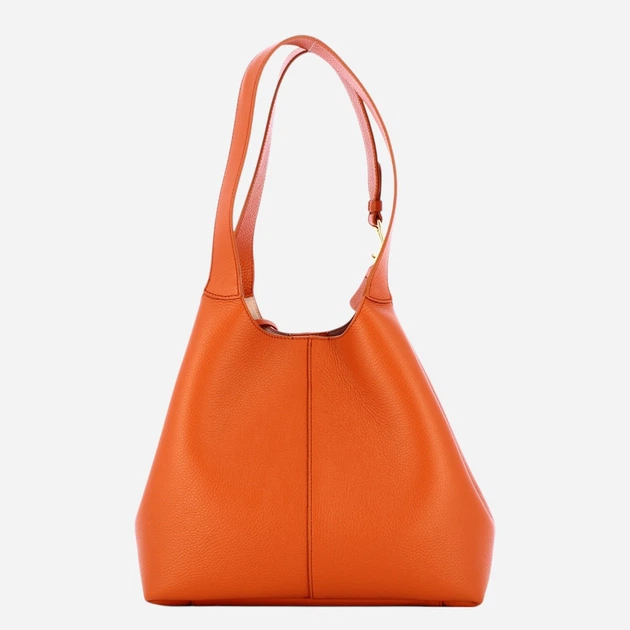 Torba damska skórzana Coccinelle E1SHA110201-R41 Pomarańczowa (800070354176) - obraz 2