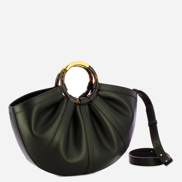 Torba damska skórzana Coccinelle E1U5A180101-001 Czarna (800070354219) - obraz 2