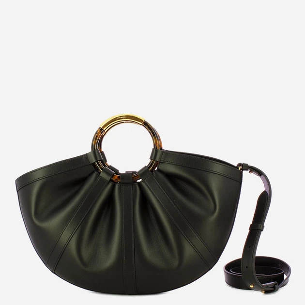 Torba damska skórzana Coccinelle E1U5A180101-001 Czarna (800070354219) - obraz 3