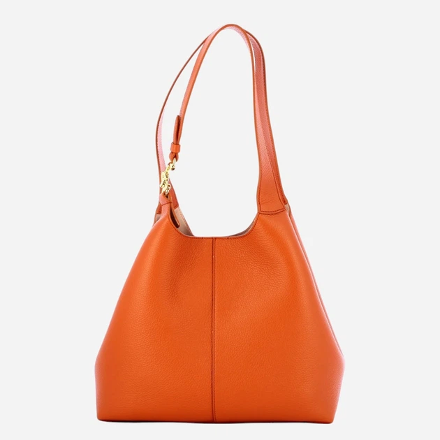 Torba damska skórzana Coccinelle E1SHA110201-R41 Pomarańczowa (800070354176) - obraz 4