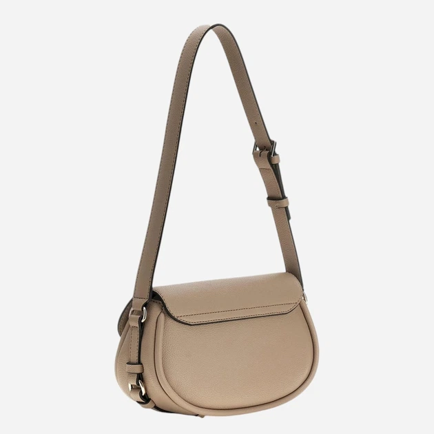 Сумка жіноча зі штучної шкіри маленька Guess HWBG9918190-TAU Бежева (800070352387) - зображення 2