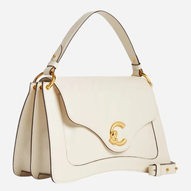 Torebka crossbody damska skórzana Coccinelle E1SSK180101-N17 Biała (800070354179) - obraz 2