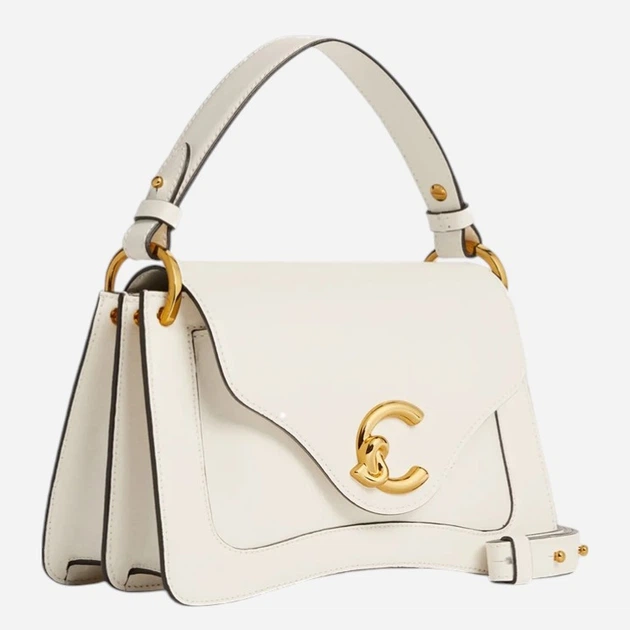 Torebka crossbody damska skórzana Coccinelle E1SSK180201-N17 Biała (800070354180) - obraz 2