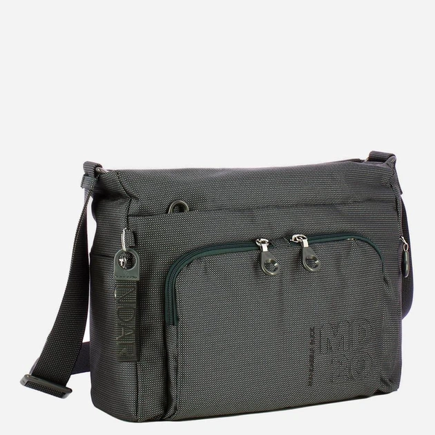 Сумка месенджер через плече жіноча тканинна Mandarina Duck P10QMT58-465 Темно-сіра (800070357798) - Фото 3 Сумка месенджер через плече жіноча тканинна Mandarina Duck P10QMT58-465 Темно-сіра (800070357798) - зображення 3