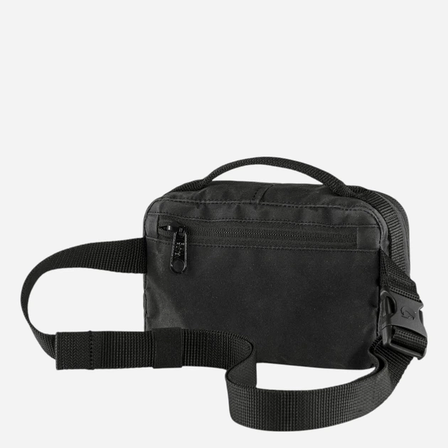 Сумка на пояс тканинна Fjallraven 23796550 Чорна (800070340904) - зображення 2