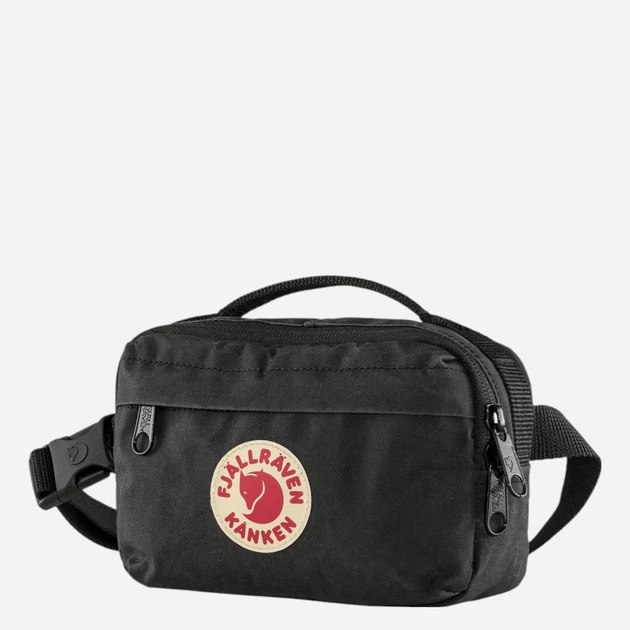 Сумка на пояс тканинна Fjallraven 23796550 Чорна (800070340904) - зображення 3
