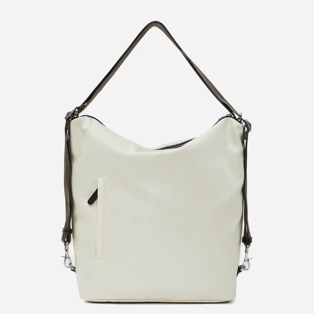 Torebka hobo damska duża Mandarina Duck P10VCT10-591 Biała (800070357754) - obraz 2