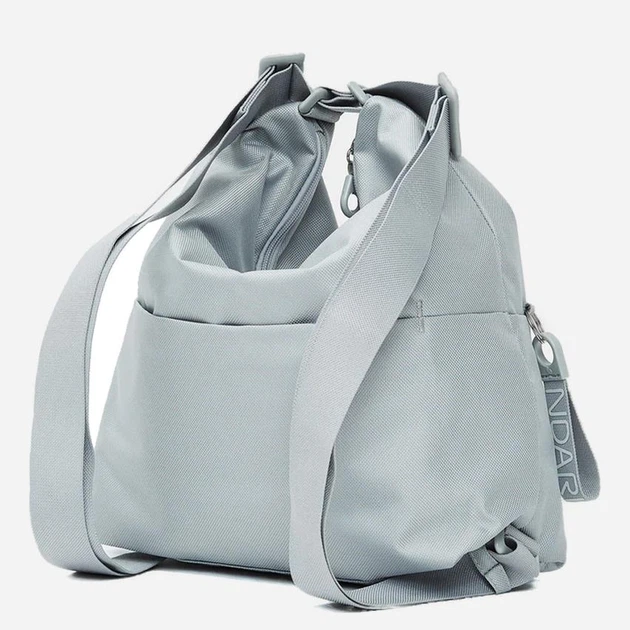 Torebka hobo damska mała Mandarina Duck P10QMT38-24N Perłowa (800070357815) - obraz 5