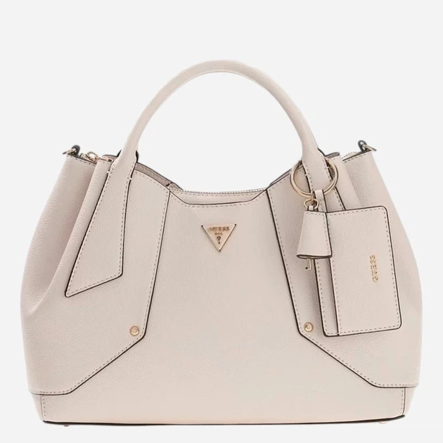 Torebka shopper damska duża Guess HWBG9914060-STO Pudrowa (800070352367) - obraz 5