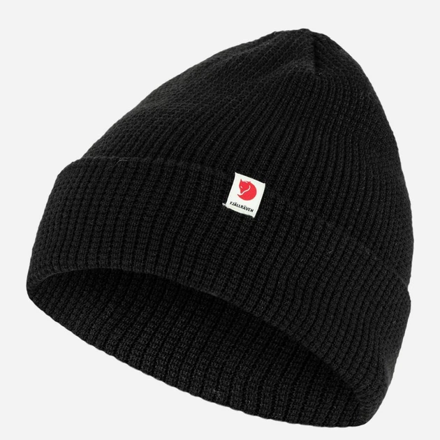 Czapka beanie Fjallraven 84767550 One Size Czarna (800070310616) - obraz 2