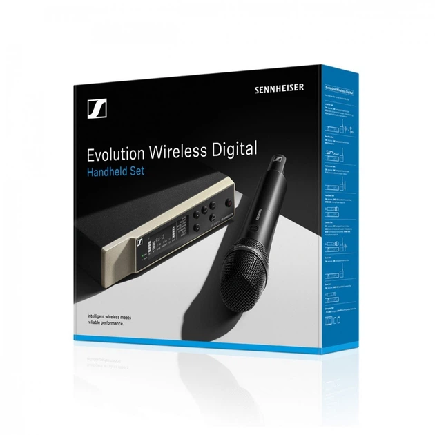 Bezprzewodowy system mikrofonowy ‌Sennheiser EW-D 835-S SET (S1-7) 606 - 662 MHz (SUP_em3926) (4044155247770) - obraz 4